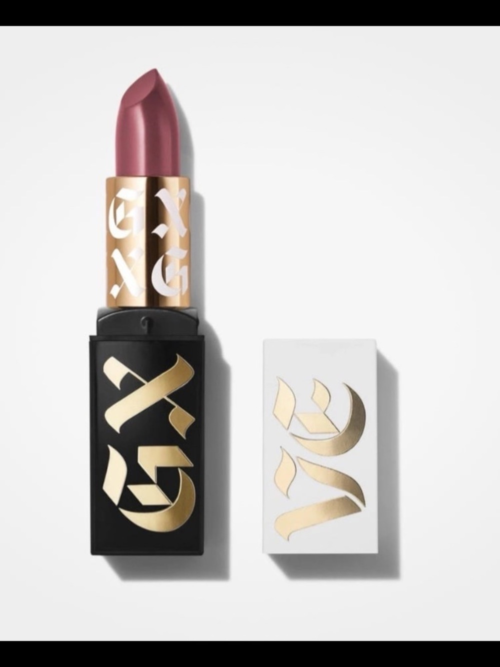 GXVE by Gwen Stefani Anaheim Shine Satin Lipstick in STOMP BOX (Rosy Mauve) NEW!